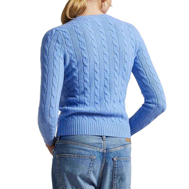 Polo Ralph Lauren Cable Wool Cashmere Crewneck Sweater image number 1